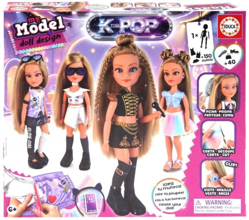 Lalka ubieranka - K-Pop, Educa