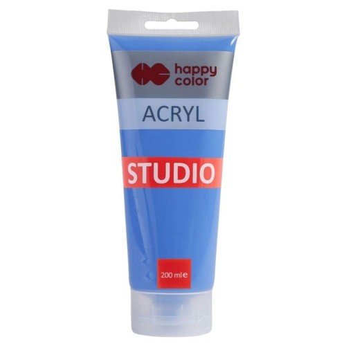 Farba akrylowa kobaltowy 200ml HAPPY COLOR