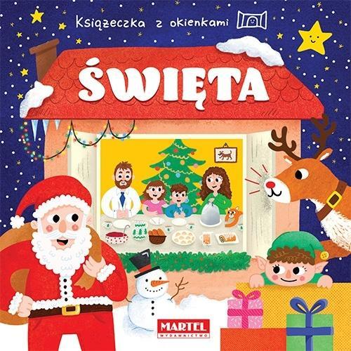 Książeczka z okienkami Święta, Agnieszka Karłowicz