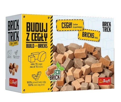Brick Trick - Cegły mozaika 70szt TREFL, Trefl