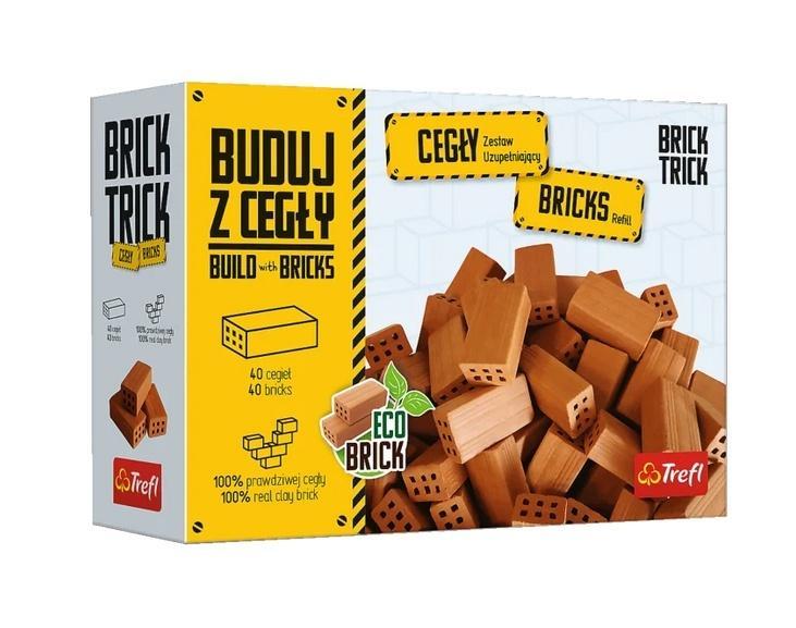 Brick Trick - Cegły pełne 40szt TREFL, Trefl