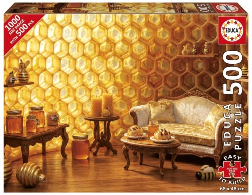 Puzzle 500 W słodkim domu, Educa