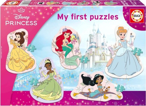 Puzzle 3-5 Księżniczki Disneya, Educa