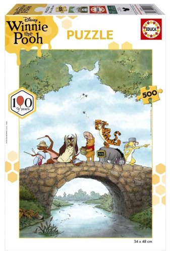 Puzzle 500 Kubuś Puchatek, Educa