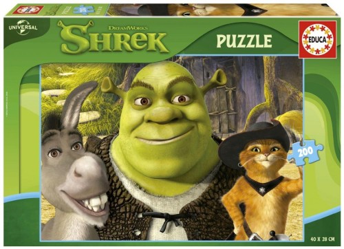 Puzzle 200 Shrek, Educa