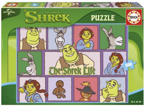Puzzle 300 Shrek, Educa