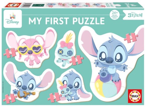 Puzzle 3-5 el. Stich, Educa