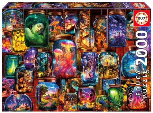 Puzzle 2000 Zamknięte sny, Educa