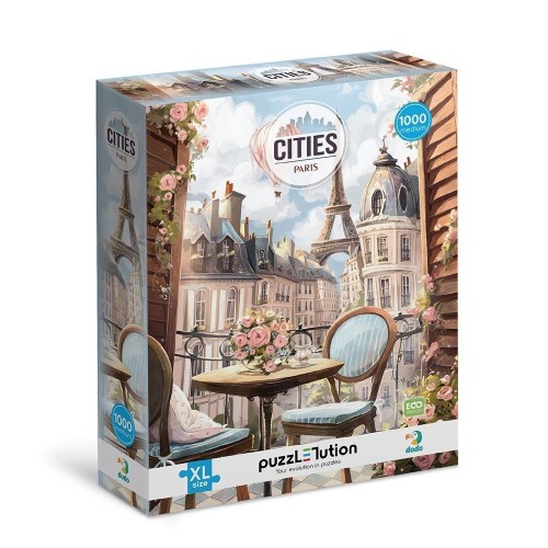 Puzzle Medium-XL 1000 Miasta Paryż, Dodo