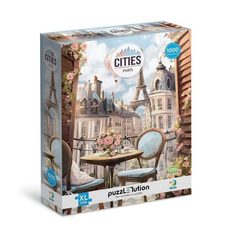 Puzzle Medium-XL 1000 Miasta Paryż, Dodo