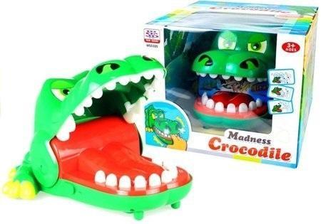 Gra zręcznościowa szalony krokodyl, Leantoys