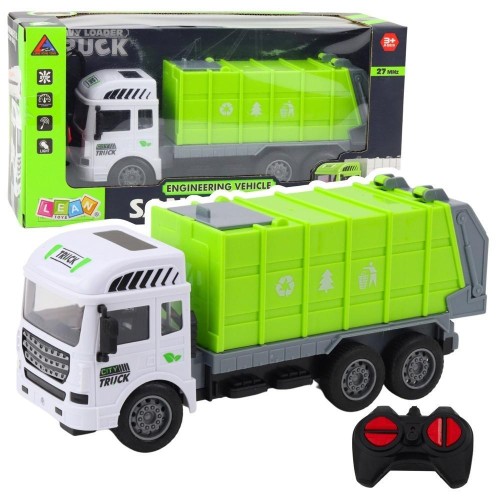 Śmieciarka RC ze świałem 1:24, Leantoys