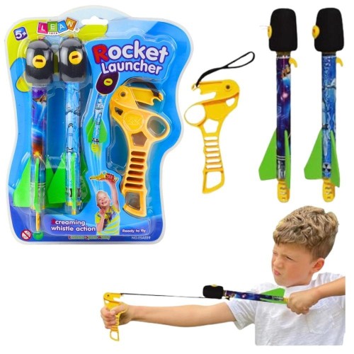 Zestaw proca z rakietami pianka EVA, Leantoys