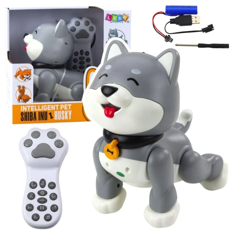 Pies Husky interaktywny robot zdalnie sterowany