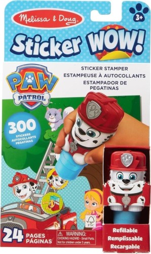 Sticker WOW! Świat Naklejek Psi Patrol Marshall